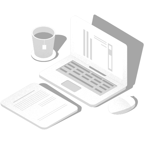 Cartoon laptop
